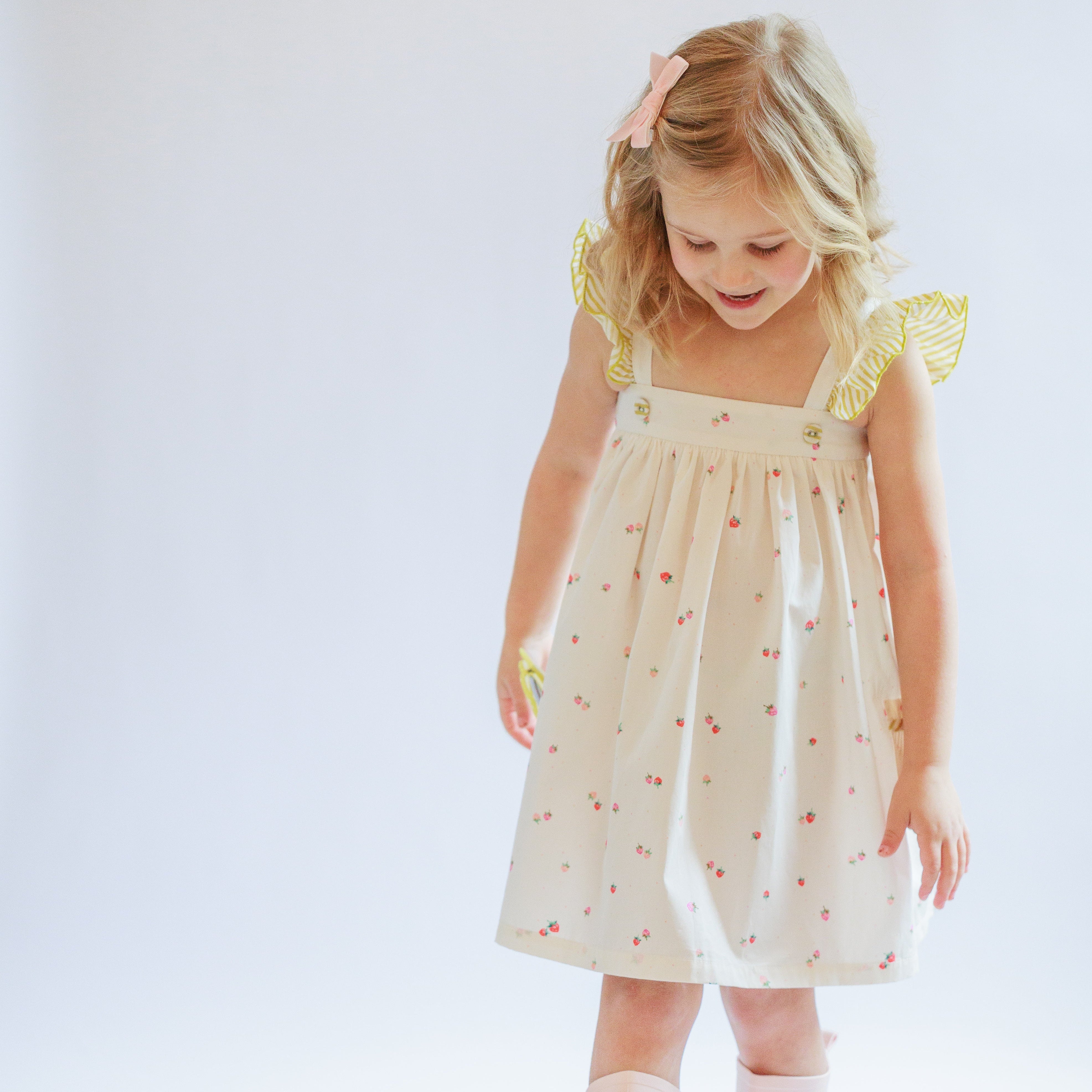 girls strawberry dress
