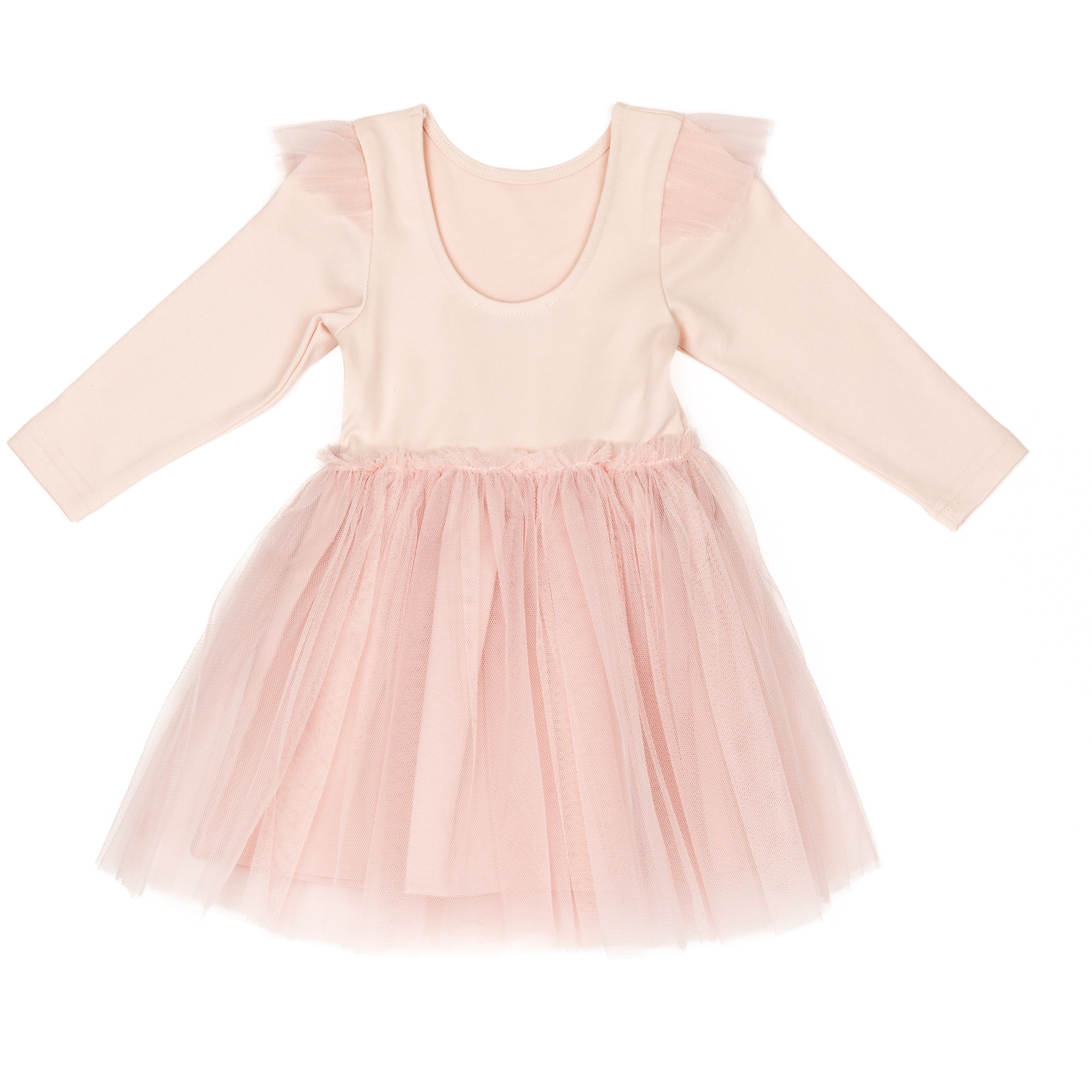 Little Girls Pink Tutu Dress