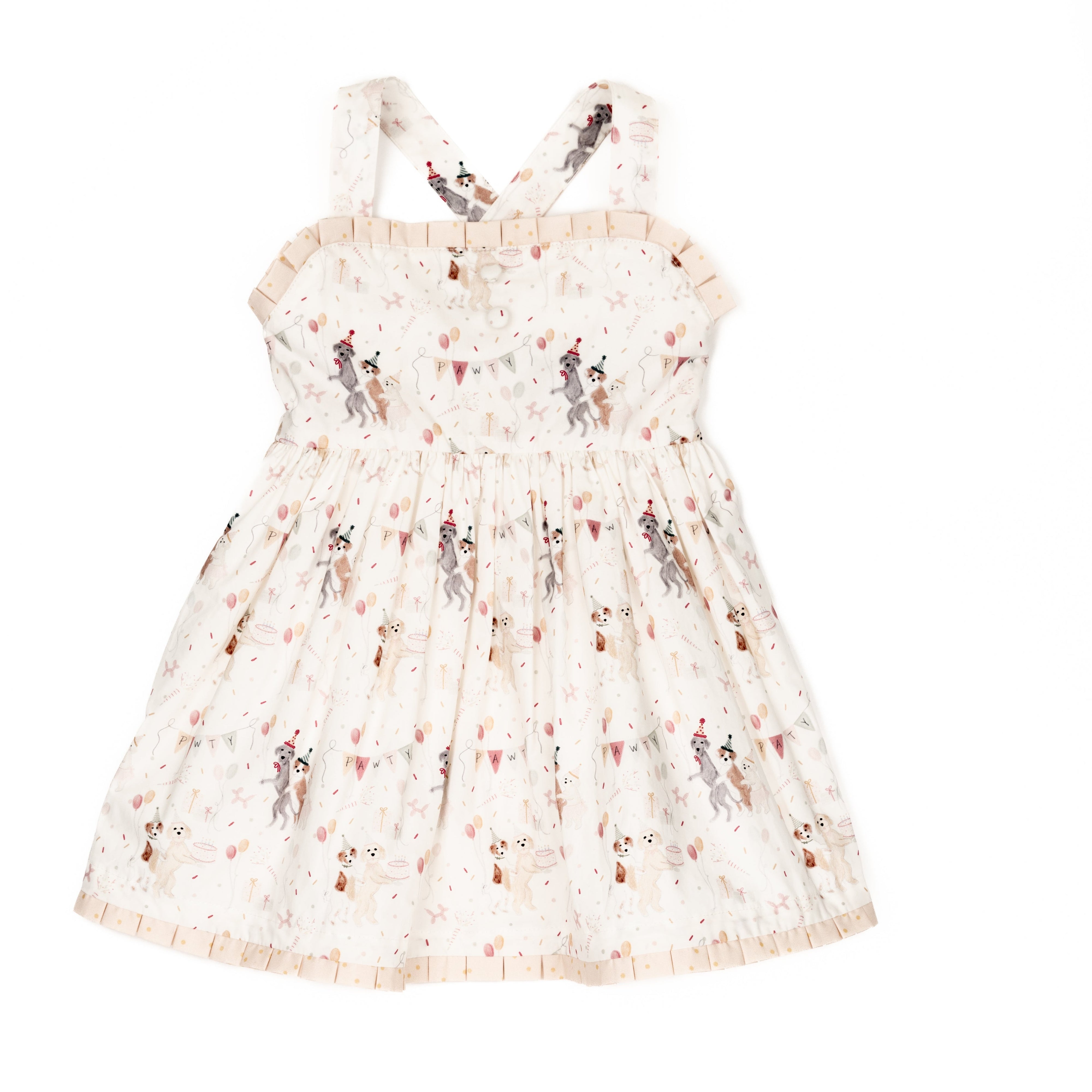 little girls puppy dress