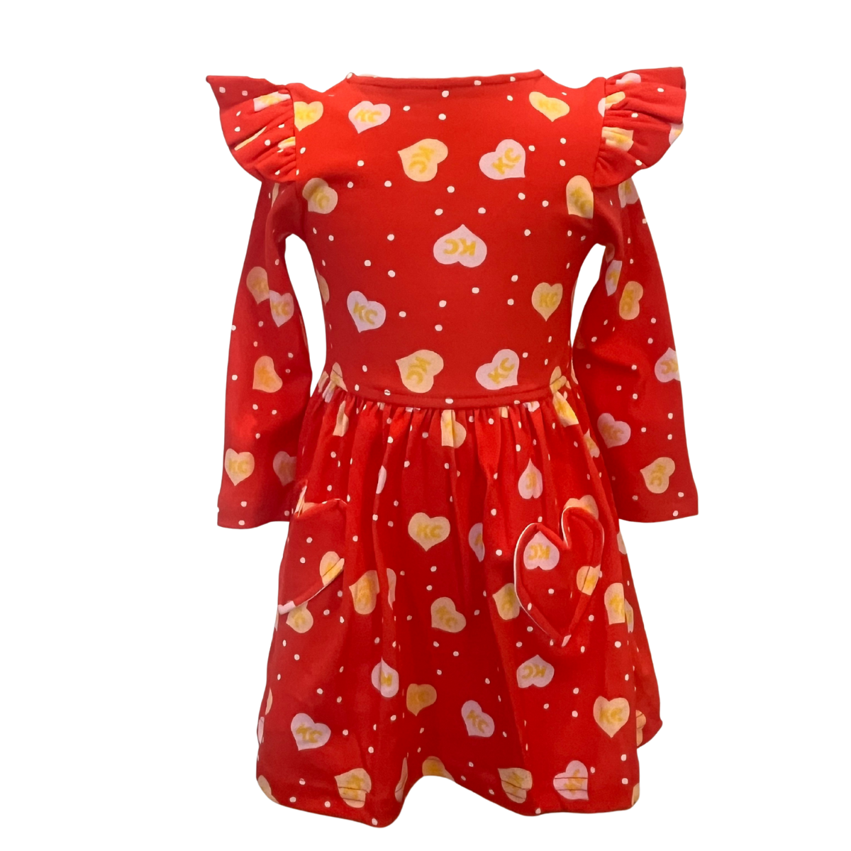 Little Girls KC Chiefs Dress