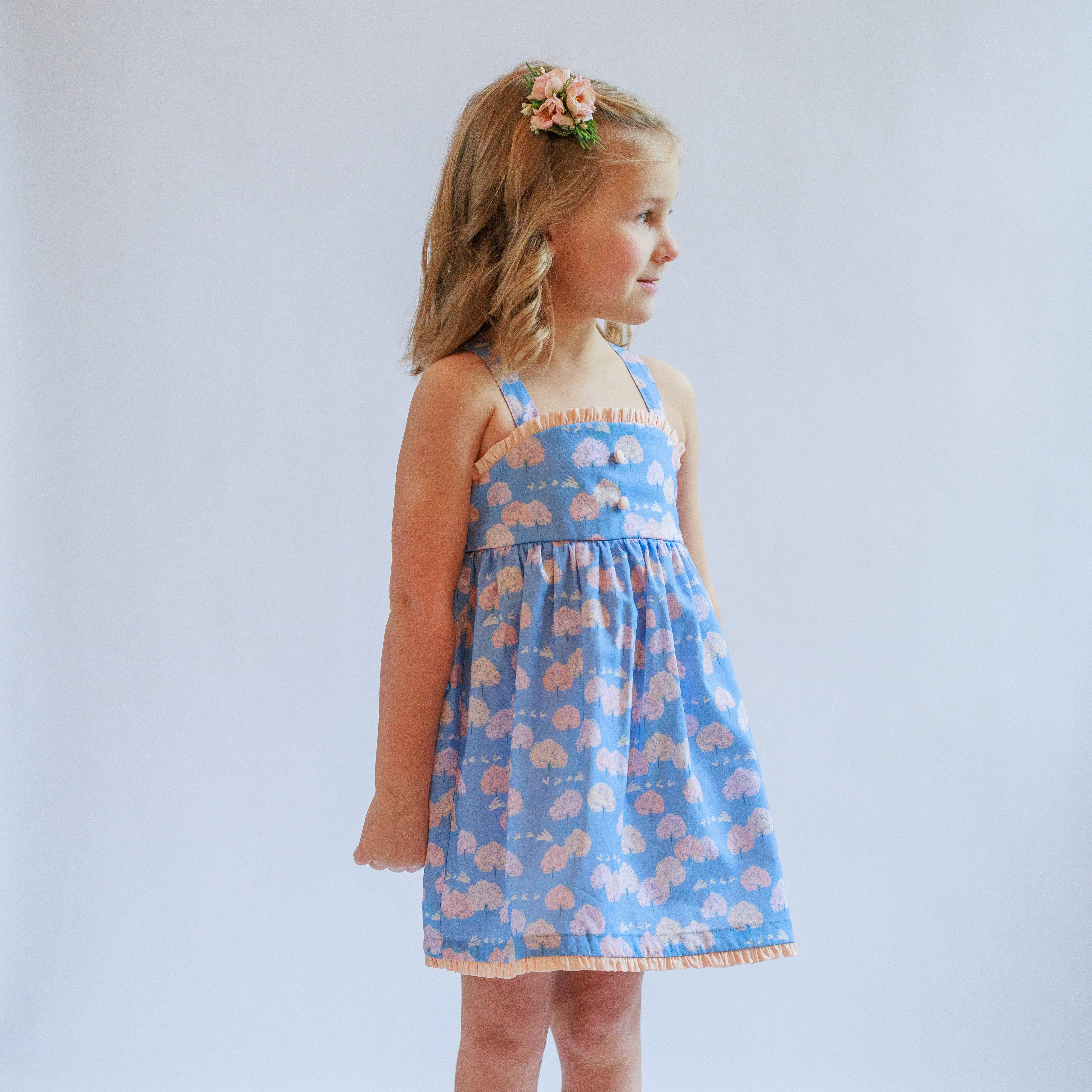 little girls sweet spring dress