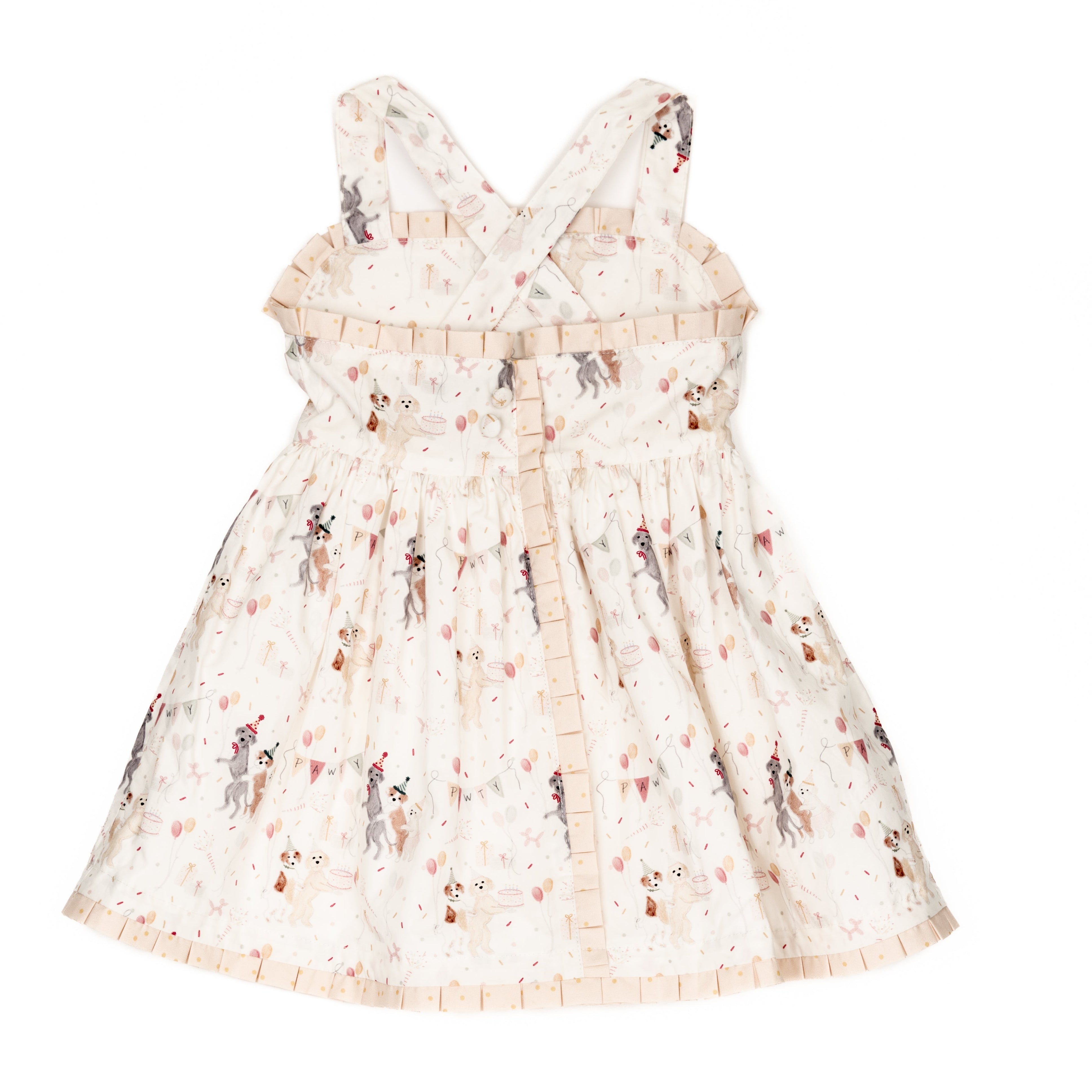 girls puppy dress
